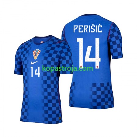 Billiga Fotbollströjor Kroatien Ivan Perišić 14 Borta tröja WM 2026 Kortärmad